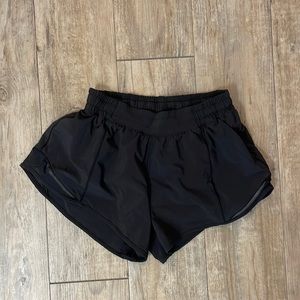 Black lululemon shorts